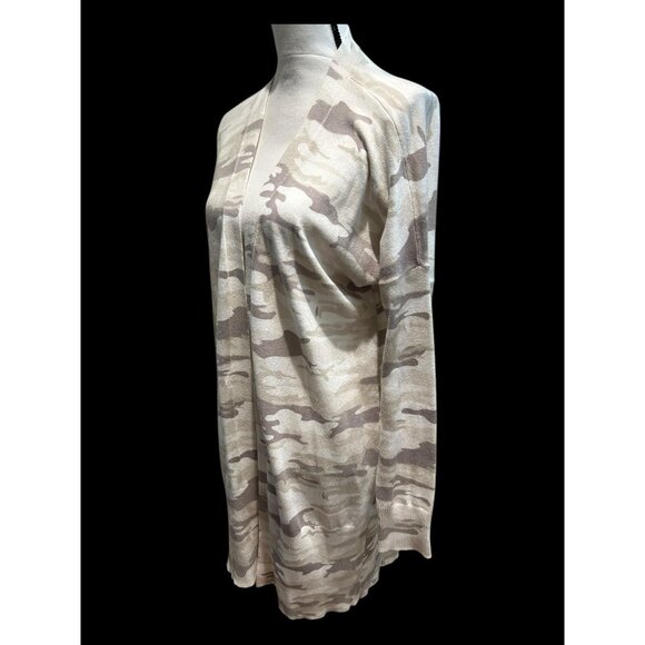 Sanctuary White Camo Long Cardigan/ Duster size small - Picture 4 of 11